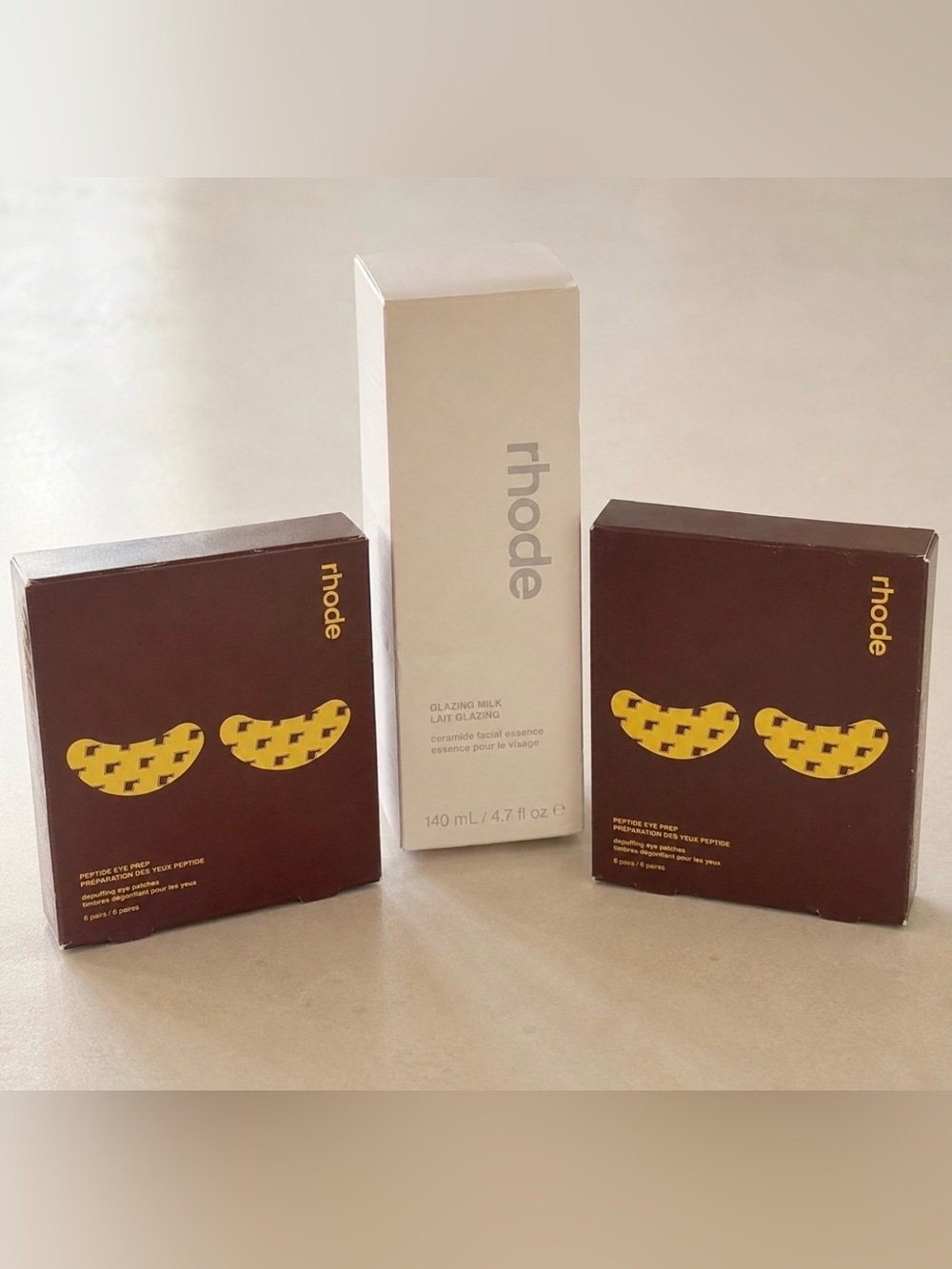 RHODE Moisturizer & Limited Edition Under Eye Patch Set